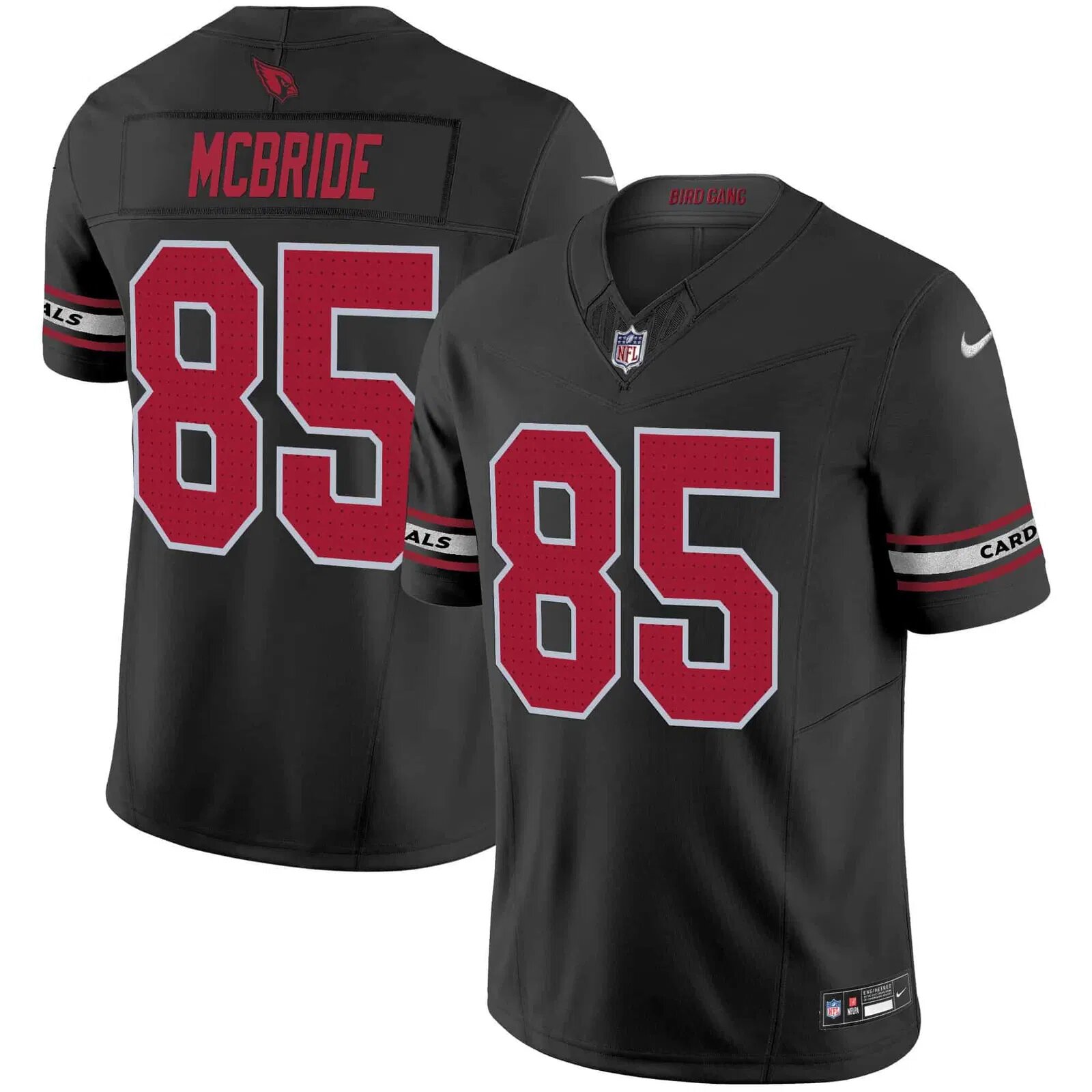 Men Arizona Cardinals #85 Mcbride Black Nike 2024 Vapor Limited NFL Jersey style 1->indianapolis colts->NFL Jersey